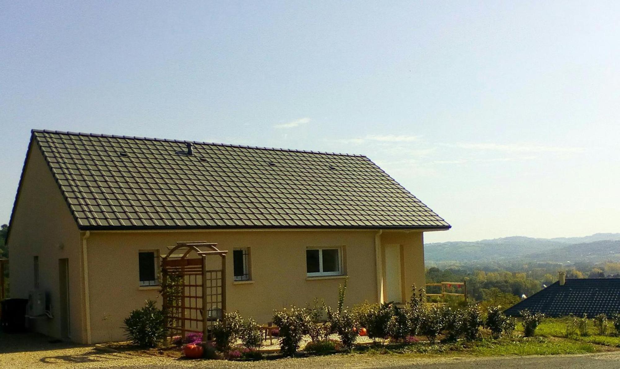 La Mirabelle 85m2 comfort et très jolie vue Cublac Esterno foto